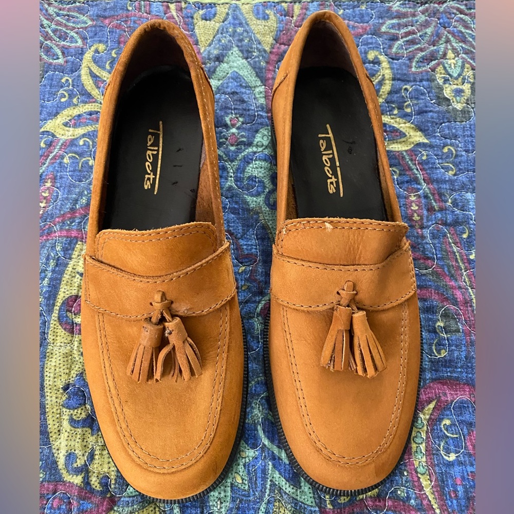 Talbots Woman’s Amber Suede Tassel Loafers